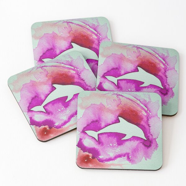 Item preview, Dolphin in pink designed and sold by Kissart.