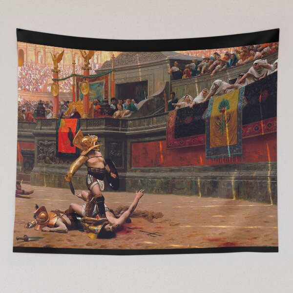 Aperçu de l'œuvre Jean-Léon Gérôme -Pollice Verso créée et vendue par TeeARTHY.