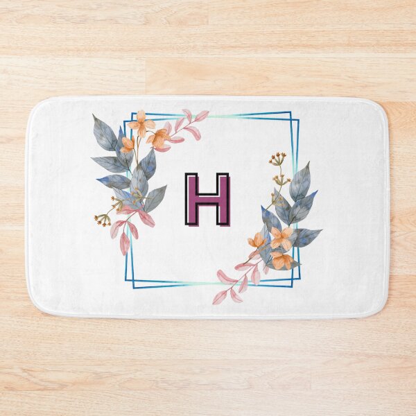 Item preview, Initial H Flowers Design, Monogram with Flowers, Initial Gifts for Her- designed and sold by bartdesigner.