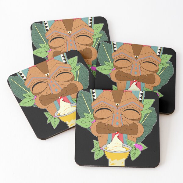 Item preview, Tiki Totem Pineapple Whip Sip - No Text Variant designed and sold by CamexDesigns.