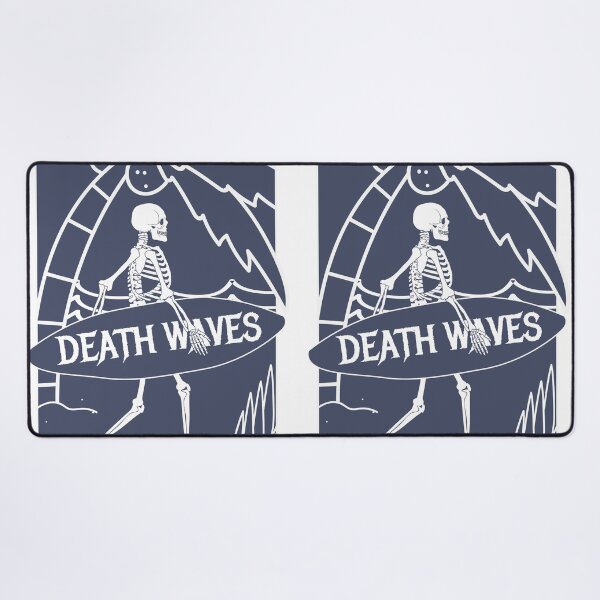 Item preview, Death waves Skeleton Surfer Artwork for summer designed and sold by Halabe art.