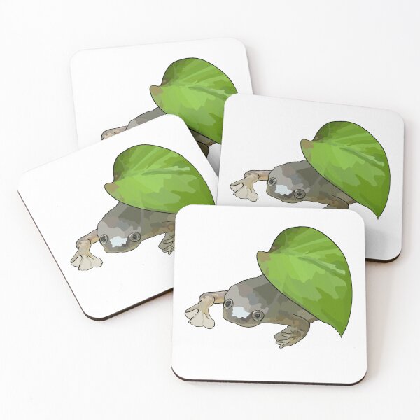 Item preview, Frog Under A Leaf  designed and sold by Katonion.