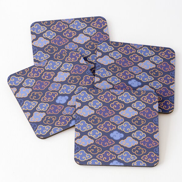 Item preview, Traditional Oriental Clouds - Chinese and Japanese Clouds Pattern designed and sold by Ayoub14.