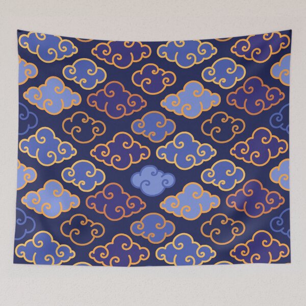 Item preview, Traditional Oriental Clouds - Chinese and Japanese Clouds Pattern designed and sold by Ayoub14.