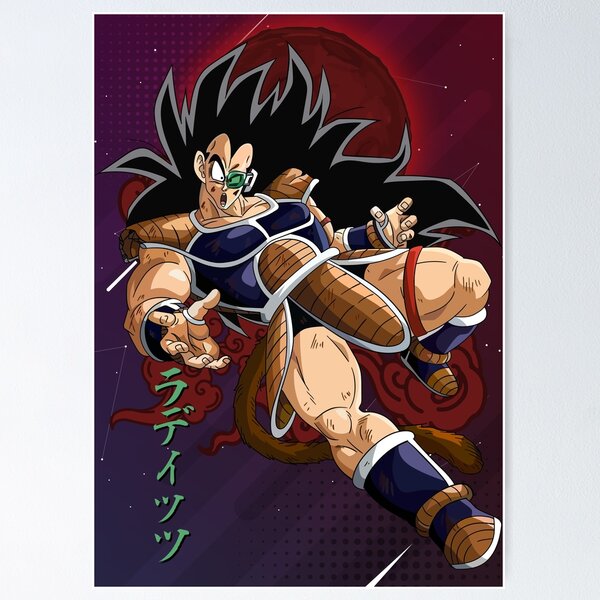 Goku vs Raditz Poster for Sale by LaurenIrmen28