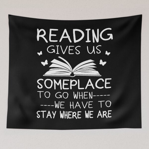 Item preview, Reading Give Us Someplace To Go designed and sold by SunsetGloww.