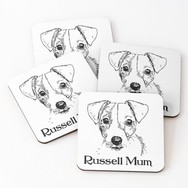 Item preview, Jack Russell Black Print Art designed and sold by NikkiBear67.