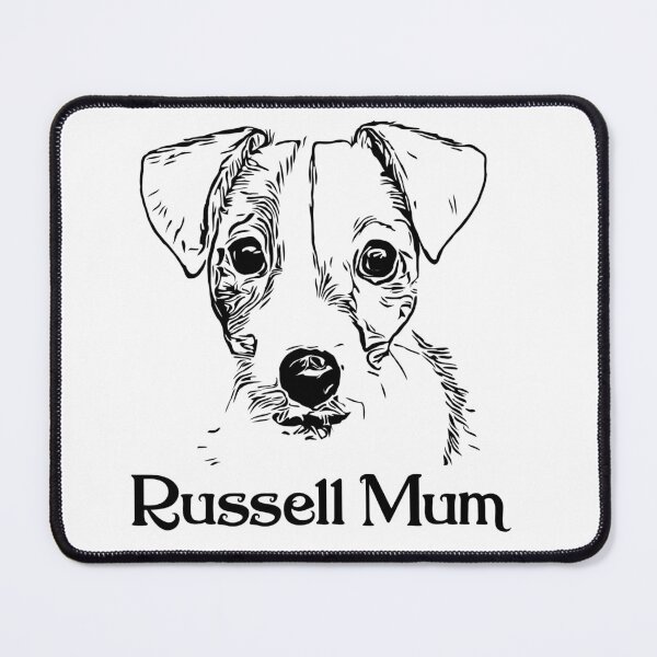 Item preview, Jack Russell Black Print Art designed and sold by NikkiBear67.
