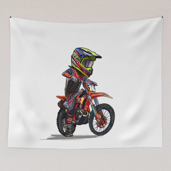 Item preview, Motocross Rider 16 designed and sold by Exclusively Motorsport.