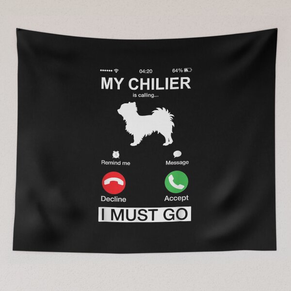 Item preview, My Chihuahua Is Calling, Funny Phone Screen Animals Puppy, Chihuahua Dog Lover's, Niche Mom Dad Owner Christmas Gift designed and sold by xlnv.