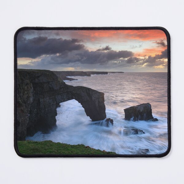 Item preview, The Green Bridge of Wales at sunrise designed and sold by bitm2007.