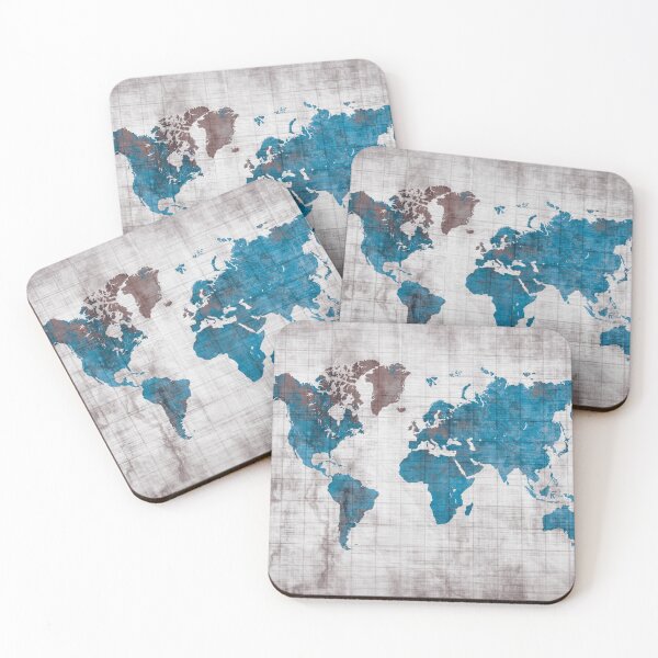 Item preview, world map 96 blue #worldmap #map  designed and sold by JBJart.
