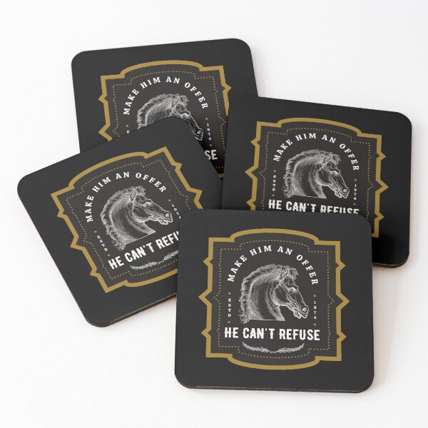 Item preview, Godfather horse head quote designed and sold by maikamess.