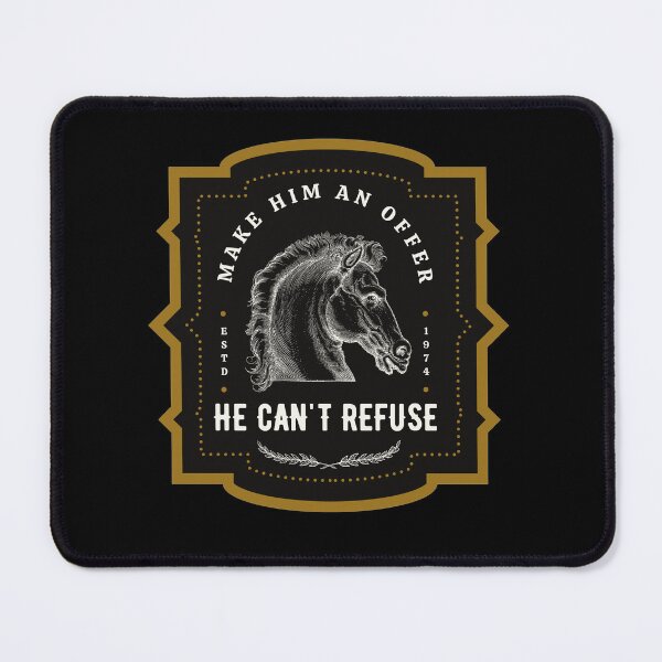 Item preview, Godfather horse head quote designed and sold by maikamess.