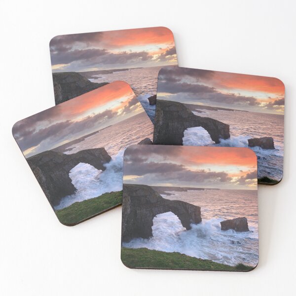 Item preview, Winter sunrise (Green Bridge of Wales)  designed and sold by bitm2007.