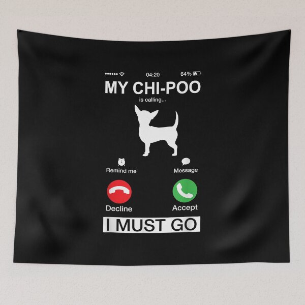 Item preview, My Chi Chi Is Calling, Funny Phone Screen Animals Puppy, Chi Chi Dog Lover's, Niche Mom Dad Owner Christmas Gift designed and sold by xlnv.