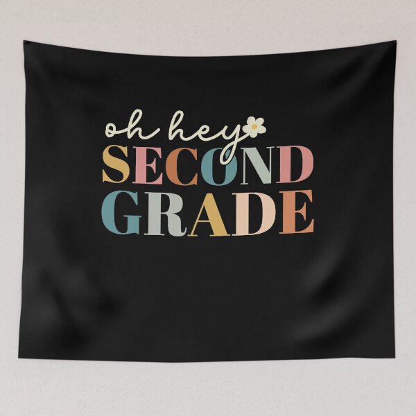 Item preview, Oh Hey Second Grade Back to School For Teachers And Students designed and sold by Smart-Bee.