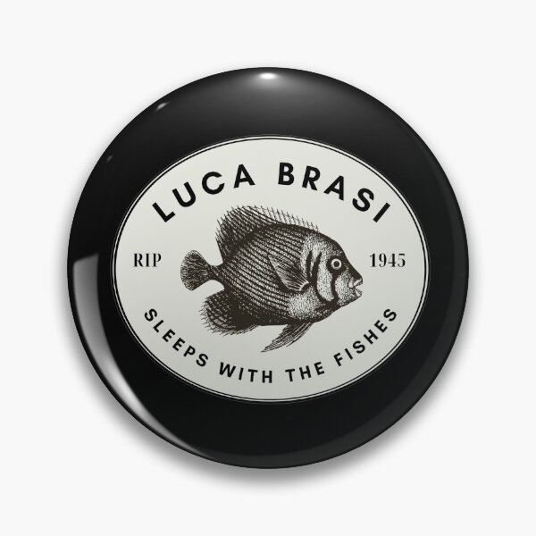 Item preview, Godfather quote - luca brasi sleeps with the fishes  designed and sold by maikamess.