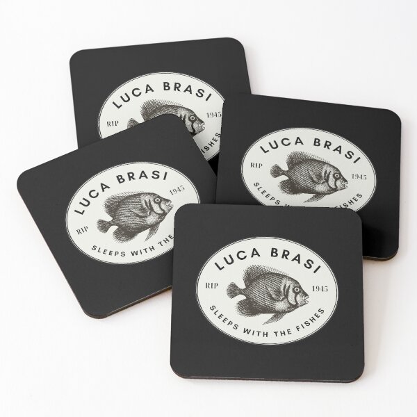 Item preview, Godfather quote - luca brasi sleeps with the fishes  designed and sold by maikamess.