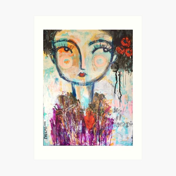 Desde el Corazón Art Print