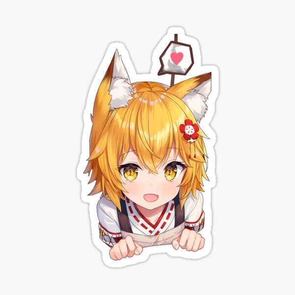 Senko-san scared | Sticker