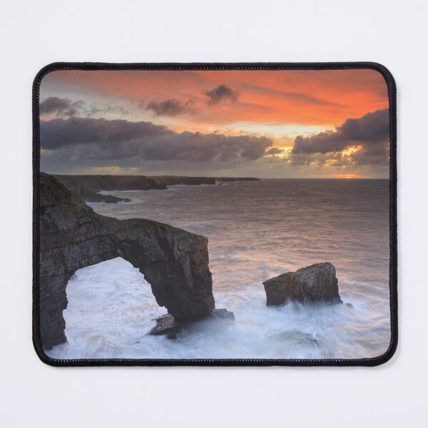 Item preview, Green Bridge of Wales at sunrise designed and sold by bitm2007.