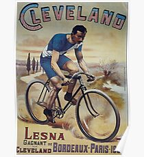 old retro vintage Bicycle poster Poster