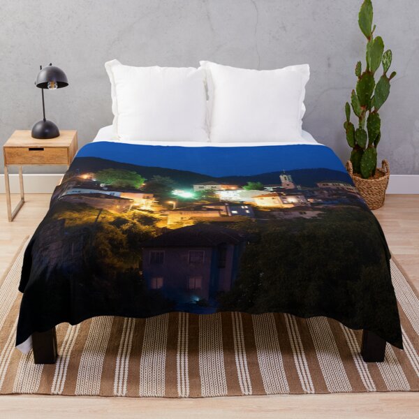 Item preview, Levochevo Village Night Magic - Rhodope Mountains in Bulgaria designed and sold by Georgia Mizuleva.
