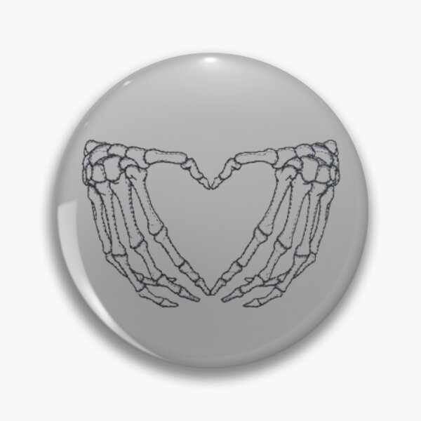 Item preview, skeleton heart designed and sold by eha eve.