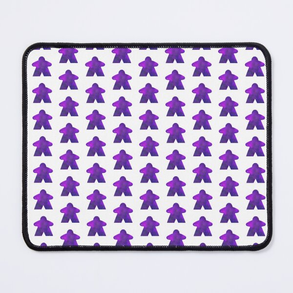 Item preview, Purple Galaxy Nebula Space Meeple | Board Game Fan designed and sold by Zab Butler Design.