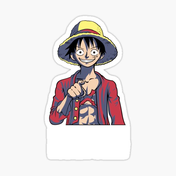 Luffy One Piece Gear Five Sticker by MangaRider