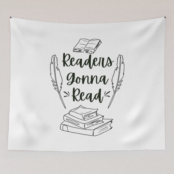 Item preview, Readers Gonna Read (Black) - Bookish Bookworm I Love Read Teacher Student designed and sold by Millusti.