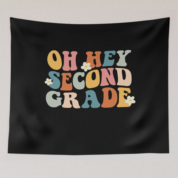 Item preview, Oh Hey Second Grade Back to School For Teachers And Students designed and sold by Smart-Bee.