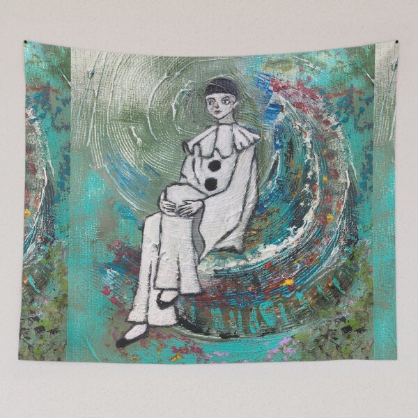 Item preview, Moon pierrot designed and sold by soffya.