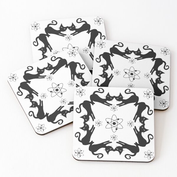 Item preview, Atomic cats with atoms designed and sold by bramblewood56.