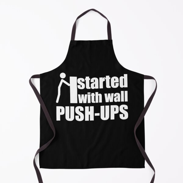 Item preview, I started with wall push ups Calisthenics motivation quote stick figure designed and sold by EllianhPi.