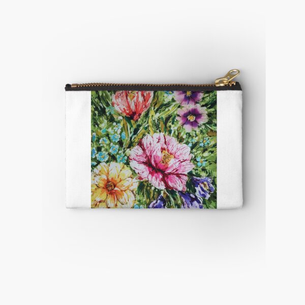 Item preview, Expressive Floral Batik designed and sold by Leslie Rogers Todder.