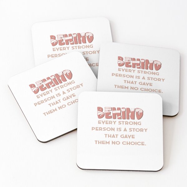 Item preview, Behind every strong person is a story that left them no choice-  Be different designed and sold by secretbox.