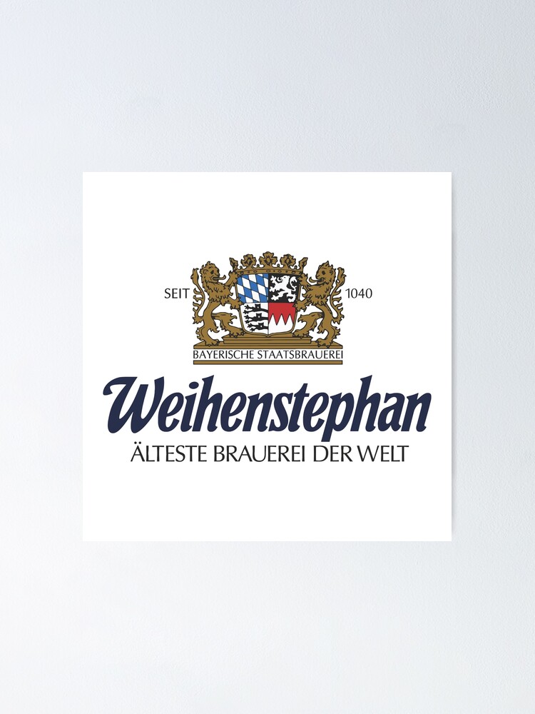 "weihenstephaner hefe weissbier keg" Poster for Sale by namanameee