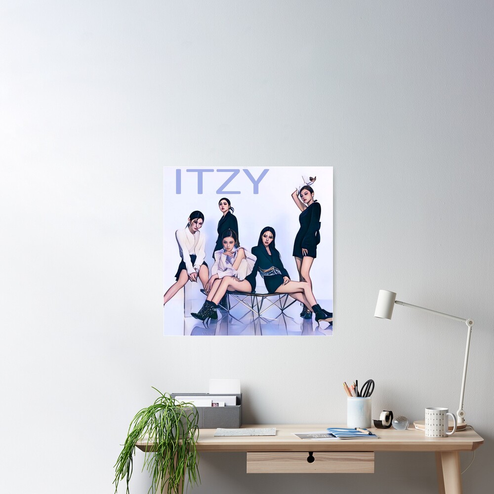 Itzy Checkmate Group Poster for Sale by LiveKpop