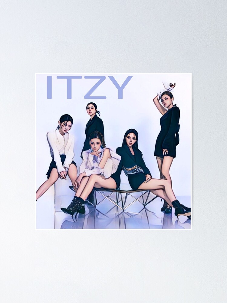 Itzy Checkmate Group Poster for Sale by LiveKpop