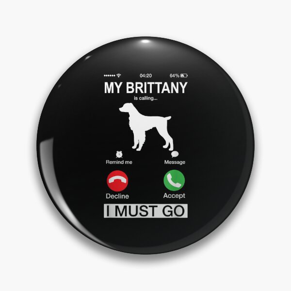 Item preview, My Brittany Is Calling, Funny Phone Screen Animals Puppy, Brittany Dog Lover's, Niche Mom Dad Owner Christmas Gift designed and sold by xlnv.