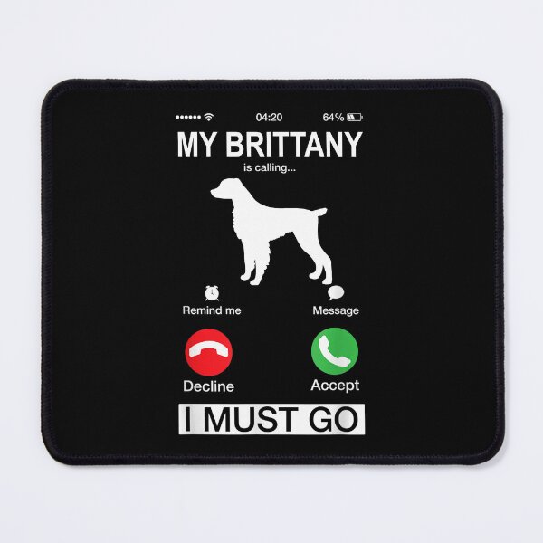 Item preview, My Brittany Is Calling, Funny Phone Screen Animals Puppy, Brittany Dog Lover's, Niche Mom Dad Owner Christmas Gift designed and sold by xlnv.