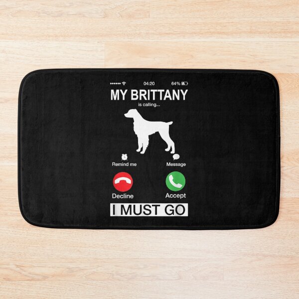 Item preview, My Brittany Is Calling, Funny Phone Screen Animals Puppy, Brittany Dog Lover's, Niche Mom Dad Owner Christmas Gift designed and sold by xlnv.