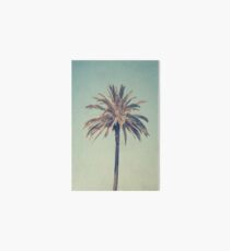 Retro palm tree Art Board