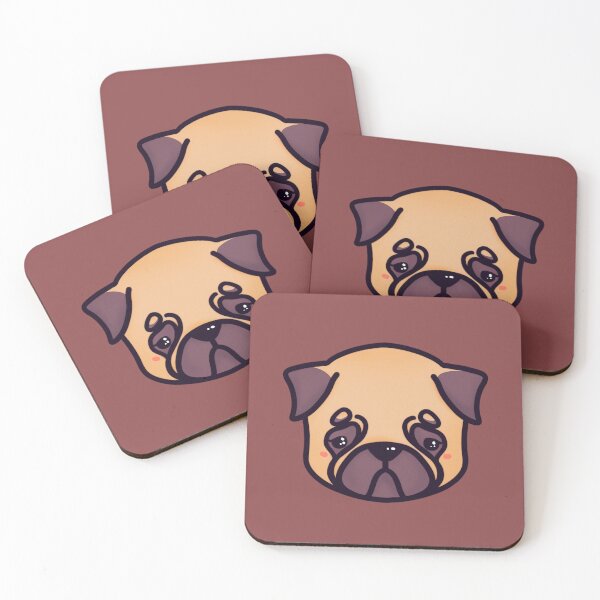 Item preview, Pug breed kawaii cute adorable designed and sold by · GAMING SOUL ·.