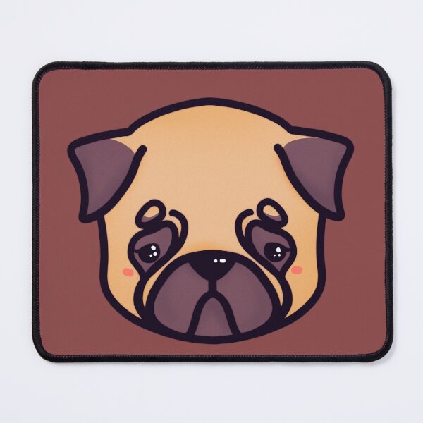 Item preview, Pug breed kawaii cute adorable designed and sold by · GAMING SOUL ·.