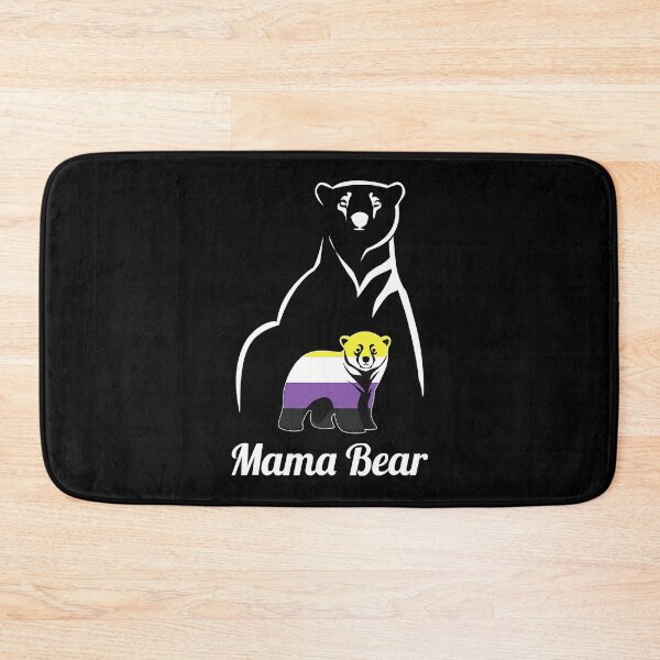 Item preview, LGBTQ Non Binary Mama Bear LGBT Non Binary Pride Enby designed and sold by GardNewerd.