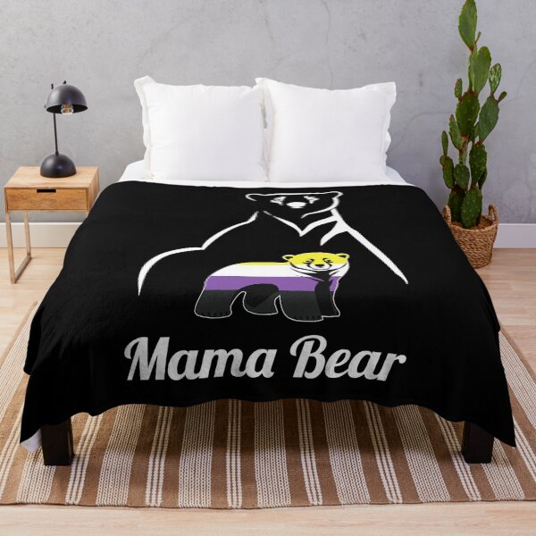 Item preview, LGBTQ Non Binary Mama Bear LGBT Non Binary Pride Enby designed and sold by GardNewerd.