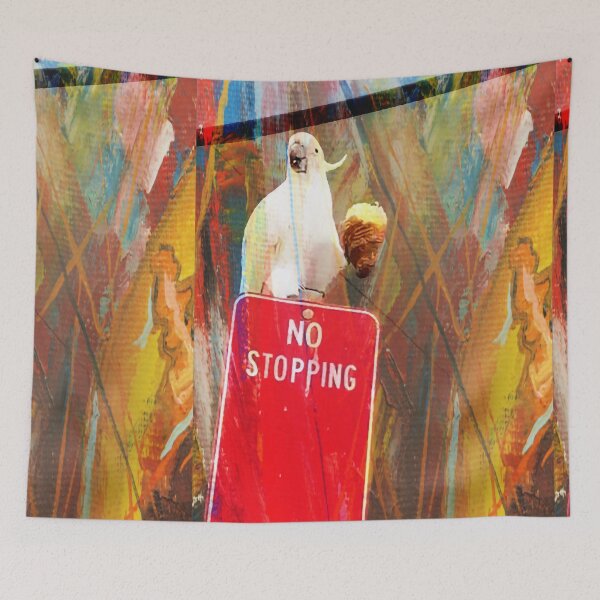 Item preview, No Stopping Cockatoo designed and sold by ShoeBill99.